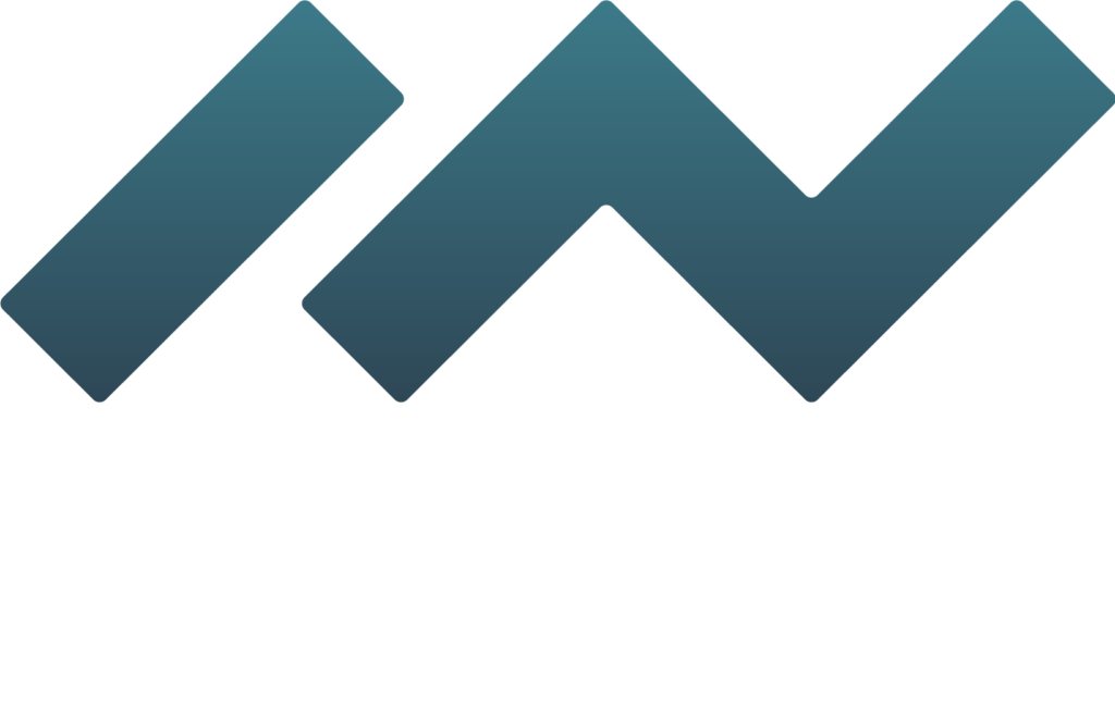 In Motion Logo weiss Physiotherapie und Fitness Liechtenstein