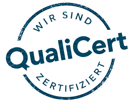 Wir sind QualiCert zertifiziert